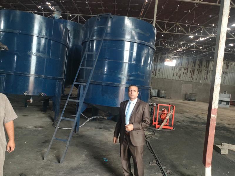 ضبط 50 برميل زيوت فاسدة ومواد كيميائية مجهولة المصدر في حملات تموينية مكثفة بكفر الشيخ