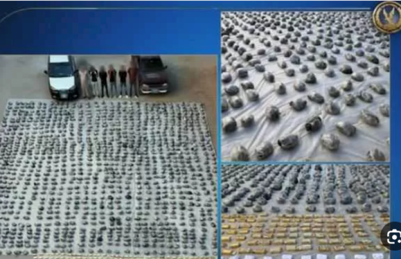 ضبط مخدرات بملاين الجنيهات في السويس