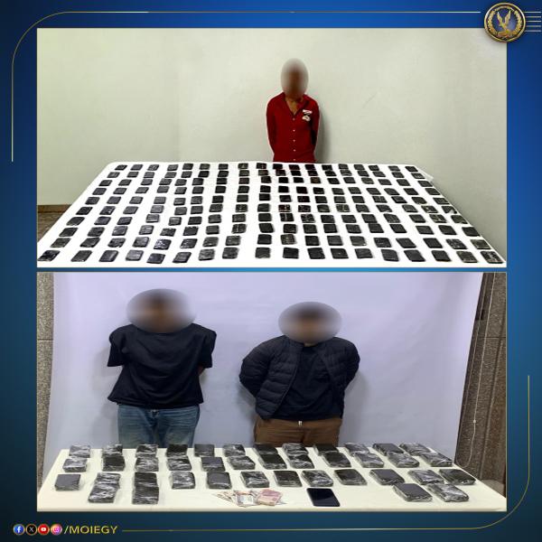 مصرع 6 من أخطر العناصر الإجرامية وضبط ترسانة أسلحة و750 كجم مخدرات في حملة نوعية بوزارة الداخلية