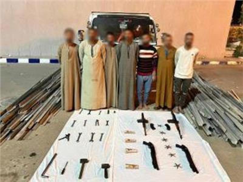 كشف غموض تغيب شاب لسرقة معدات أبراج الكهرباء بسوهاج