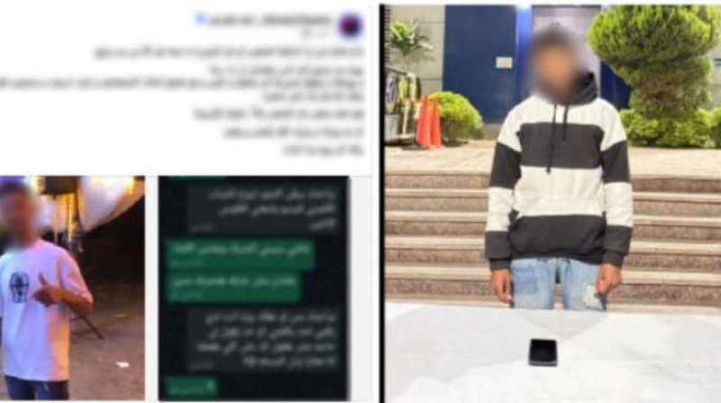 فضيحة إلكترونية..ضبط شاب بتهديد فتاة بصور وفيديوهات مفبركة للابتزاز في بني سويف