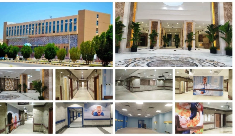 مستشفى سوهاج الجامعى الجديد صرح طبي عملاق يخدم أهالي الصعيد بخدمات متقدمة ورعاية متكاملة