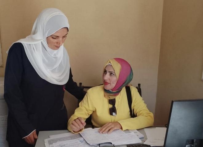 مرور صباحي ومسائي للإدارات الفنية التابعة للإدارة العامة للطب الوقائى والرعاية الأساسية على بعض الوحدات الصحية التابعة لإدارة إيتاى البارود