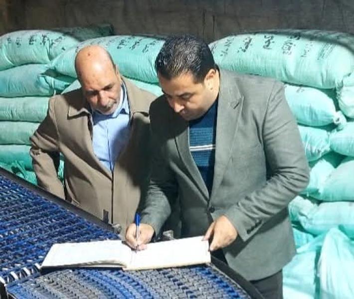 ضبط  4 مخابز  بلدية مدعمة لإنتاج خبز ناقص الوزن بشبراخيت وتم عمل المحاضر اللازمة