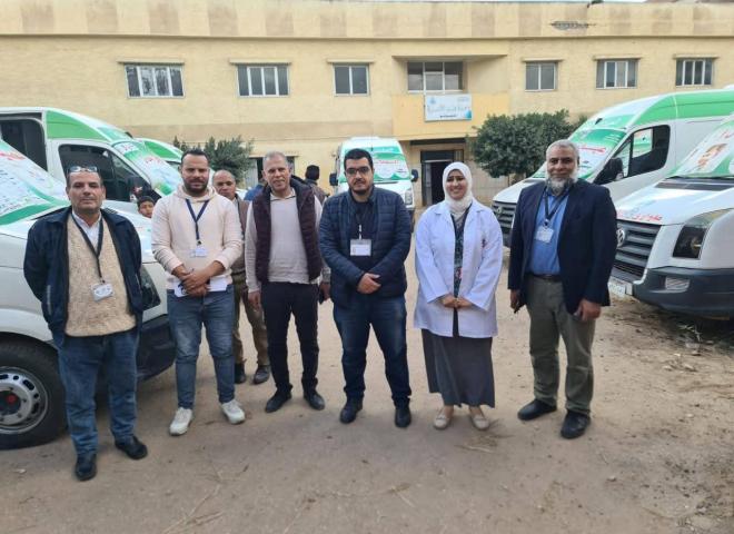 الكشف على ١٠١٤ مواطن خلال قافلة طبية مجانية بقرية ديبونو - مركز ادكو