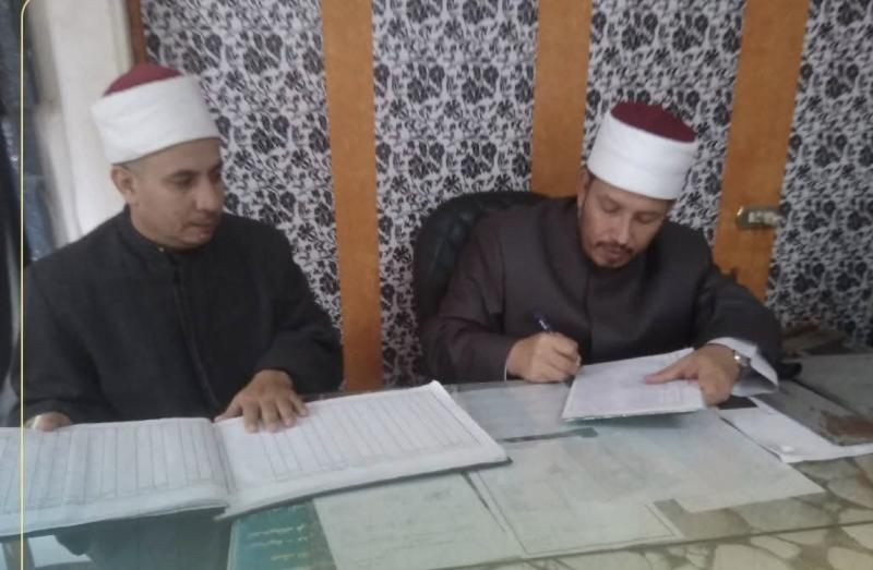 مرور مفاجئ لمدير مديرية أوقاف البحيرة على إدارة أوقاف أبو المطامير أول