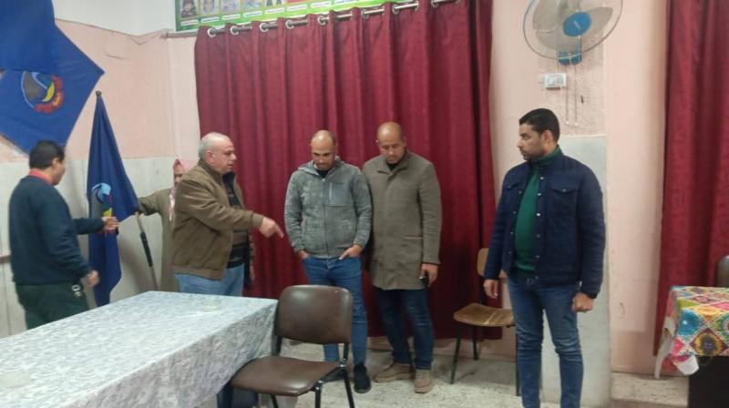 بالصور...  تجهيز المقرات الإنتخابية إستعدادآ لانتخابات مجلس النواب بمدينة حوش عيسي