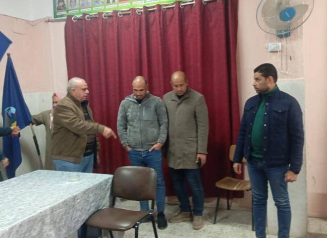 بالصور...  تجهيز المقرات الإنتخابية إستعدادآ لانتخابات مجلس النواب بمدينة حوش عيسي