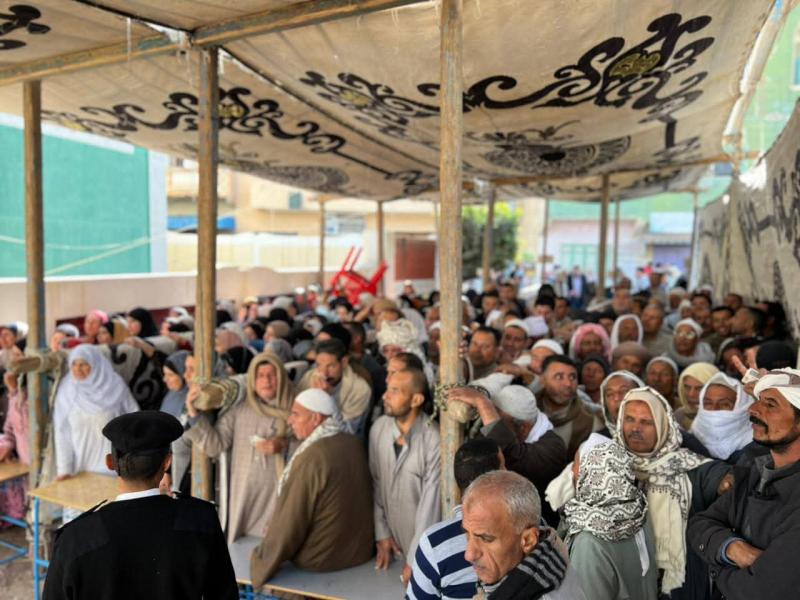 إقبال متزايد على لجان الإقتراع بالبحيرة في اليوم الأول لجولة الإعادة لإنتخابات مجلس النواب