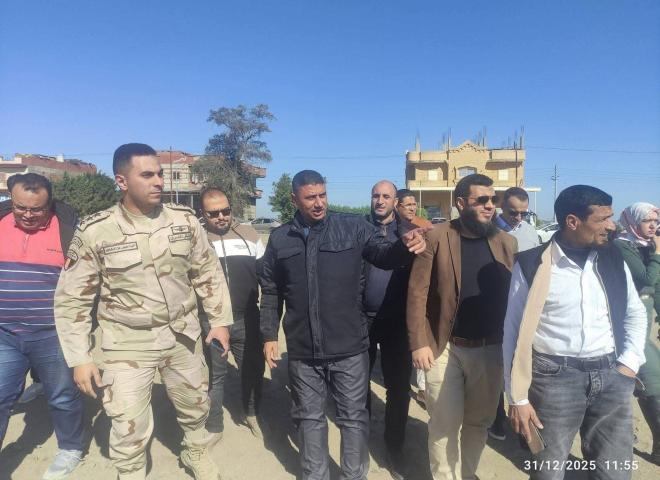 صحة البحيره | متابعة تسليم أرض مشروع  إنشاء مستشفى أبوالمطامير الجديد