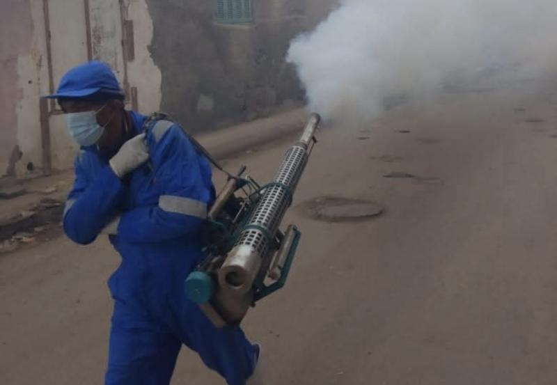 تكثيف أعمال المكافحة لناقلات الأمراض المعدية على مستوى المحافظة