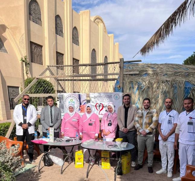 هيئة الرعاية الصحية تُطلق مبادرة عيد واطمّن لتعزيز الوعي الصحي وتقديم خدمات الكشف المبكر خلال احتفالات عيد الميلاد المجيد بمحافظات التأمين الصحي الشامل