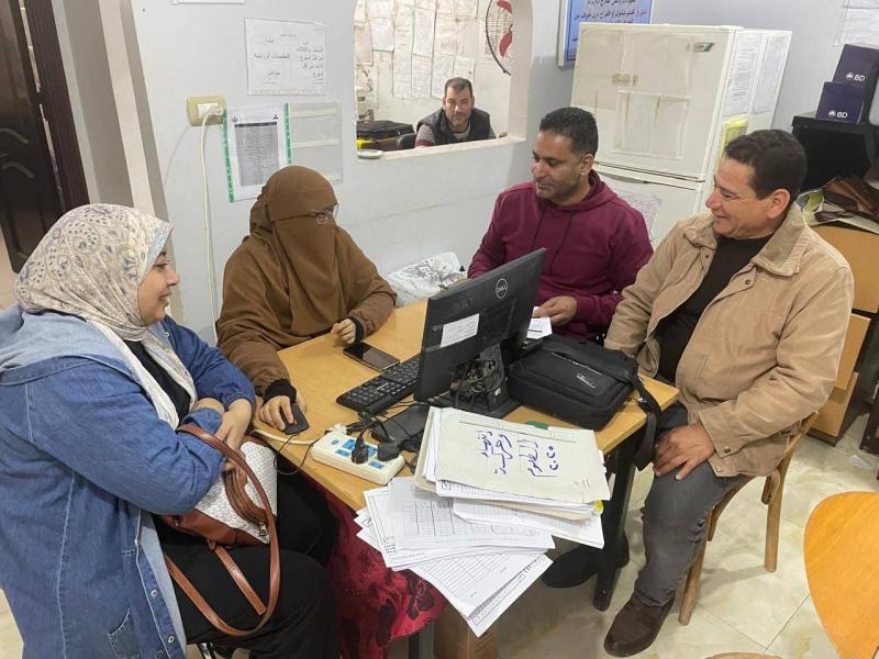 مرور صباحي ومسائي للإدارات الفنية التابعة للإدارة العامة للطب الوقائى والرعاية الأساسية  على بعض الوحدات الصحية التابعة لإدارة دمنهور الصحية