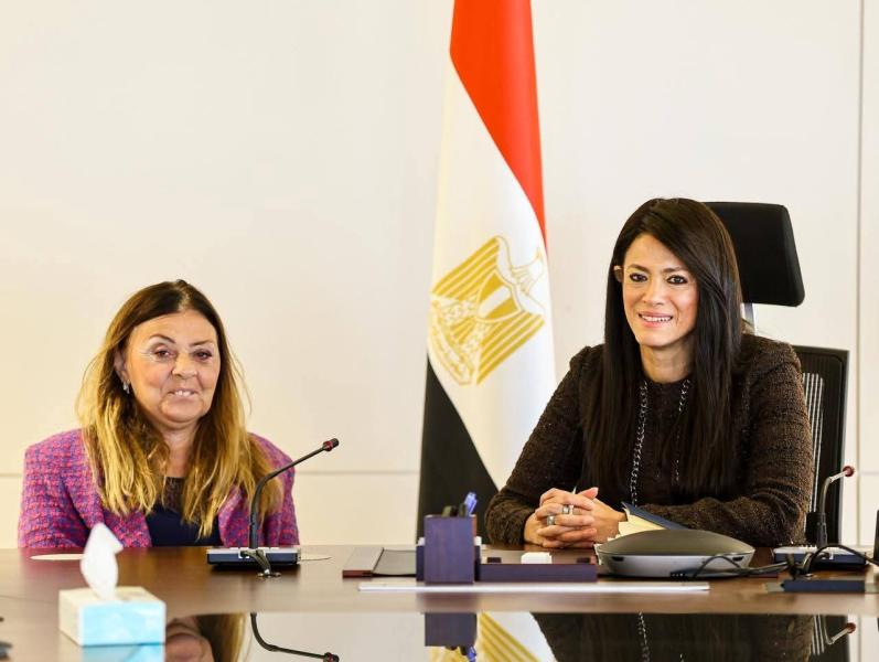 وزيرة التخطيط والتنمية الاقتصادية والتعاون الدولي تستقبل المشرف العام على المجلس القومي للأشخاص ذوي الإعاقة