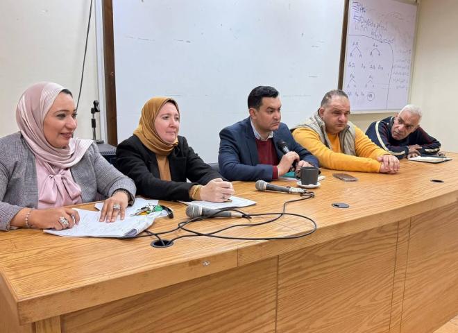 اجتماع خاص لمناقشة خطة المرحلة الثانية لإعتماد بعض وحدات الرعاية الأولية والمستشفيات في المرحلة القادمة بالبحيرة