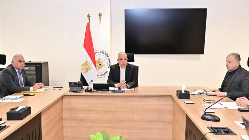 - الدكتور سويلم يتابع الموقف التنفيذي لمشروع ”تحسين نوعية المياه بمصرف كيتشنر”