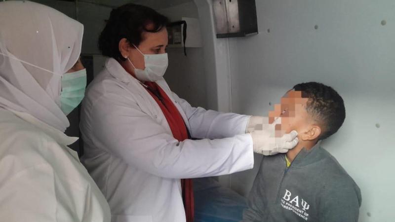 الكشف على ١٠٦٥ مواطن خلال قافلة طبية مجانية بقرية البهي مركز ايتاي البارود يومي الجمعه والسبت ٩ ، ١٠ يناير  بوجود ٨ عيادات طبية متنقلة...