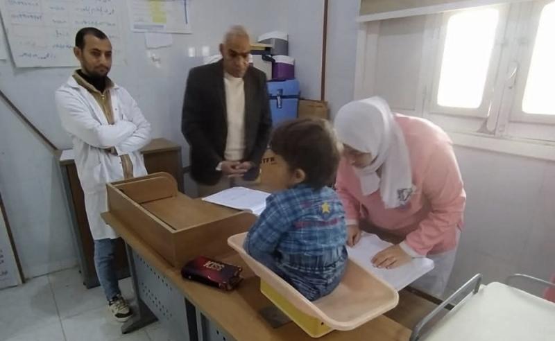 جولة ميدانية لمدير الرعاية الأساسية بمركز الدلنجات