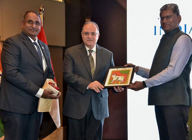 هيئة الدواء تشارك في افتتاح فعاليات المنتدى الهندي–المصري للصناعات الدوائية