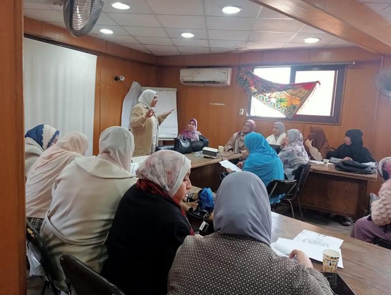 إدارة تنمية الأسرة بمديرية  الصحة بالبحيرة تعقد الإجتماع الدوري للإدارة