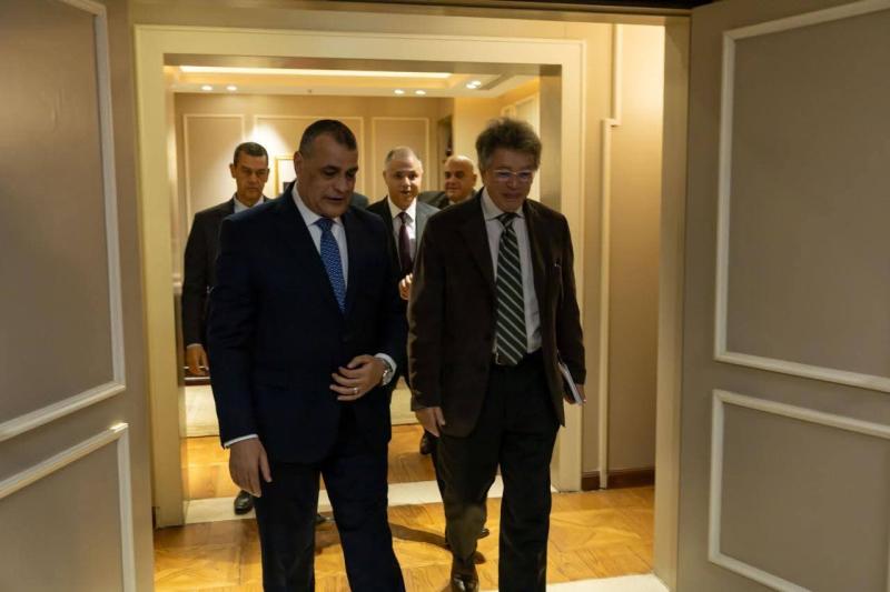 • وزير الدولة للإنتاج الحربي يستقبل رئيس الشركة المتحدة للخدمات الإعلامية