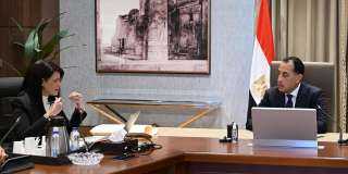 رئيس الوزراء يلتقي وزيرة التخطيط لمتابعة البرنامج التنفيذي للسردية الوطنية للتنمية الشاملة