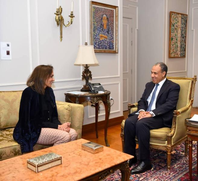 وزير الخارجية يستقبل وزيرة المشروعات الصغيرة والتنمية الدولية والشئون متعددة الثقافات الاسترالية