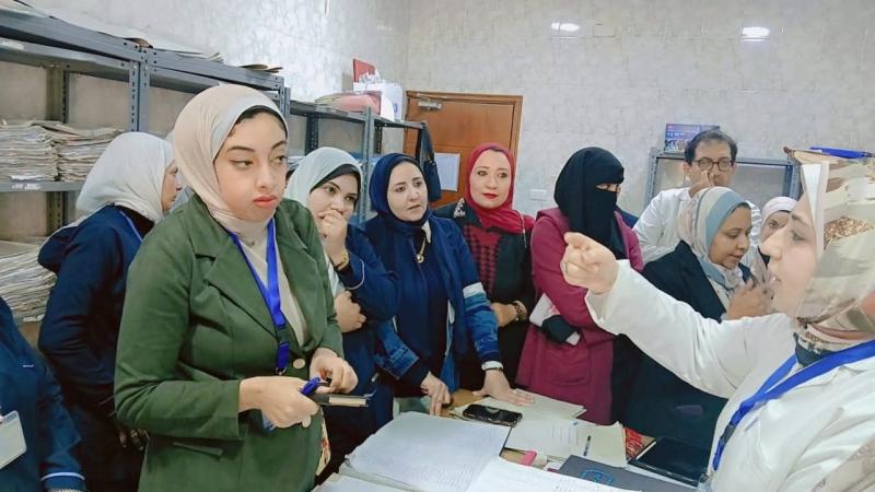صحة البحيره | زيارة ميدانية جديدة لمتابعة اعتماد مركز تدريب أطباء الأسنان ووحدة فريد عطية للغسيل الكلوي بدمنهور