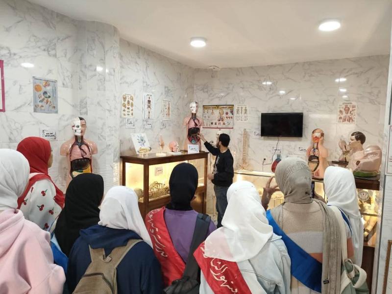 المتحف الصحي بمديرية الصحة بالبحيرة يستقبل  زيارات المدارس المختلفة