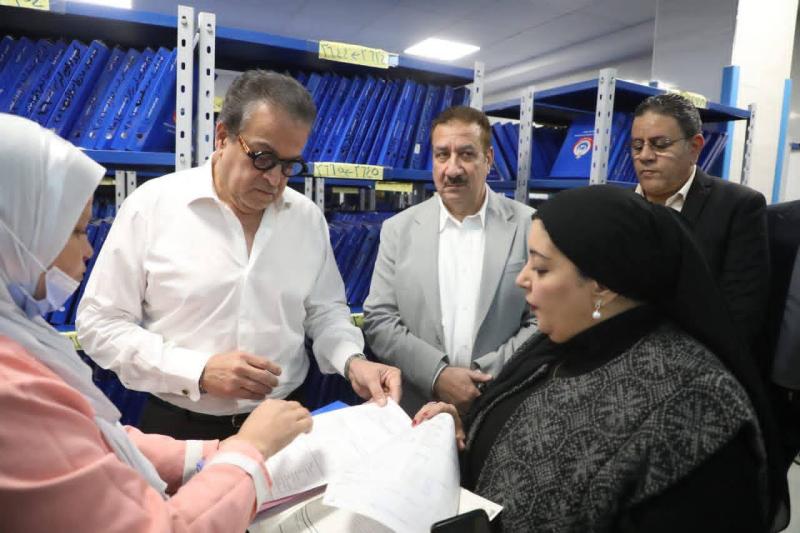 نائب رئيس مجلس الوزراء وزير الصحة يتفقد عدداً من المستشفيات والمنشآت والمشروعات الصحية بمحافظة المنوفية