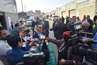 وزير الاستثمار والتجارة الخارجية ومحافظ الدقهلية يعقدان لقاءً صحفيًا عقب جولتهما في المنطقة الاستثمارية بمدينة ميت غمر