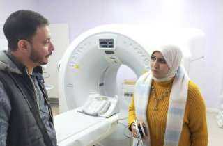 مرور مفاجئ لمدير إدارة العلاج الحر على بعض المستشفيات الخاصة في ساعة متأخرة من الليل بكفر الدوار