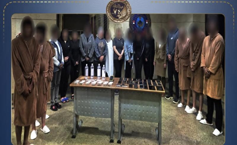 ضبط إحدى السيدات لإدارتها نادي صحي بدون ترخيص وإستغلاله في الأعمال المنافية للآداب بالقاهرة