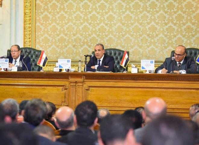 وزير الخارجية يلقي كلمة أمام الجمعية المصرية للاقتصاد السياسي والتشريع