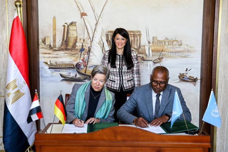 الدكتورة رانيا المشاط: تعظيم التكامل بين الخبرات الفنية لشركاء التنمية لتنفيذ مساهمات فعالة تدعم القدرة على الصمود بالمجتمعات الزراعية والريفية