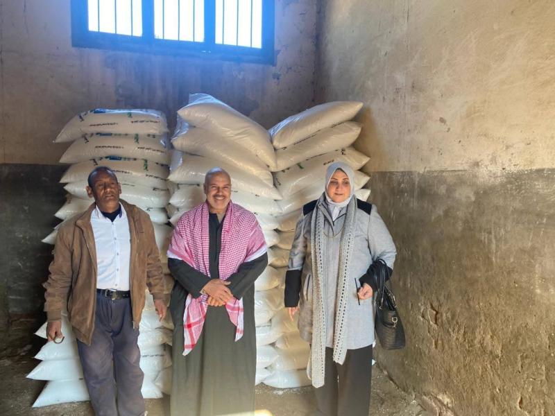 متابعة أعمال جمعيتى المقرحى و جزاير عيسى بالدلنجات