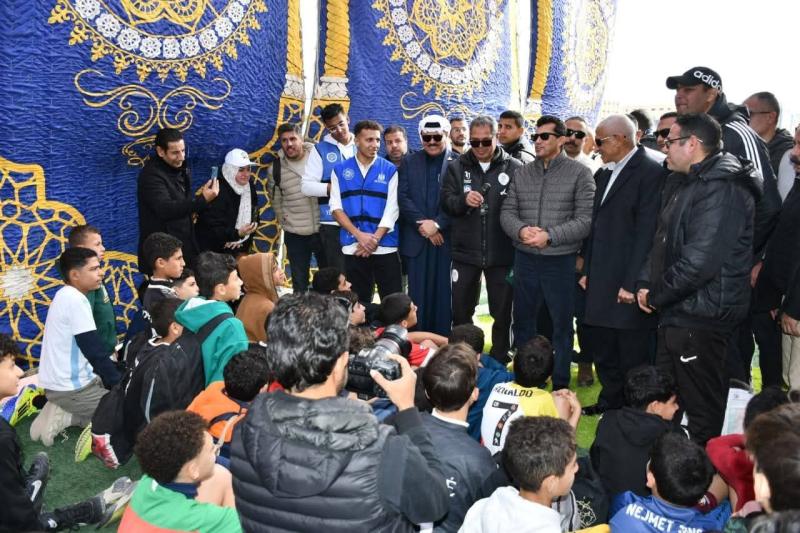 وزير الشباب والرياضة ومحافظ شمال سيناء يتفقدان اختبارات الموسم الرابع من مشروع «كابيتانو مصر 2026» باستاد العريش