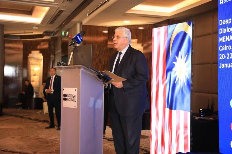 وزير التعليم العالي يشارك في فعاليات الحوار الإقليمي للمجلس الثقافي البريطاني حول التعليم العابر للحدود