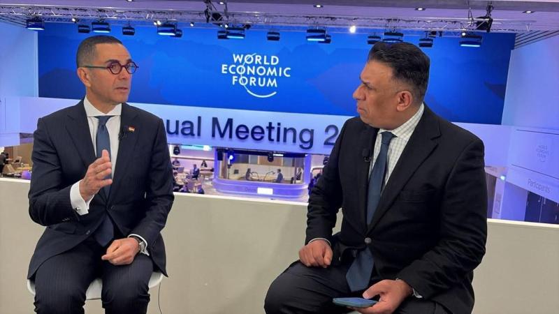 في إطار زيارته إلى مدينة دافوس السويسرية  - وزير الاستثمار يستعرض الإصلاح الاقتصادي وتحسن المؤشرات المالية لمصر في مقابلة مع قناة CNBC