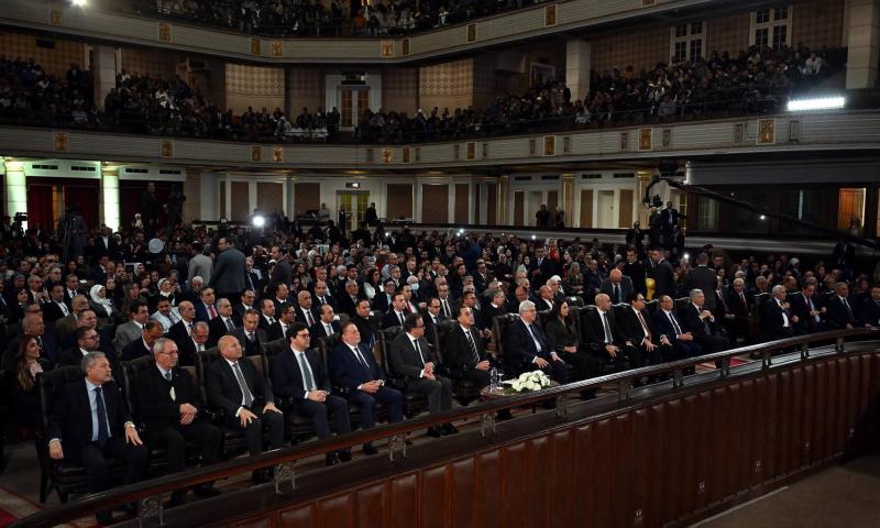 رئيس جامعة دمياط يشهد احتفالية إطلاق المبادرة الوطنية لدعم الطلاب المتفوقين «منحة علماء المستقبل»