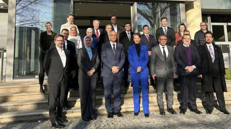 رئيس الهيئة العامة للرقابة على الصادرات والواردات يبحث مع الوكالة الألمانية للرقابة على الصادرات التعاون المشترك