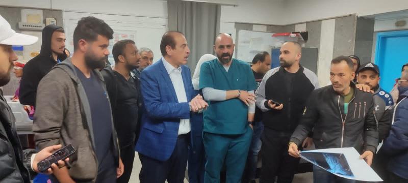 تنفيذًا لتكليفات نائب رئيس مجلس الوزراء وزير الصحة..   نائب الوزير يتفقد في زيارة مسائية مستشفى القاهرة الجديدة والمركز الطبي بالتجمع الخامس