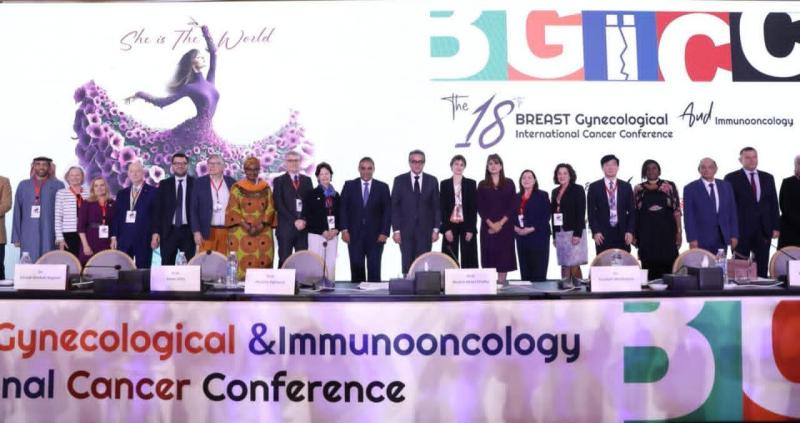 نائب رئيس مجلس الوزراء وزير الصحة يشهد المؤتمر الدولي الثامن عشر لأورام الثدي وأورام النساء والعلاج المناعي (BGICC)