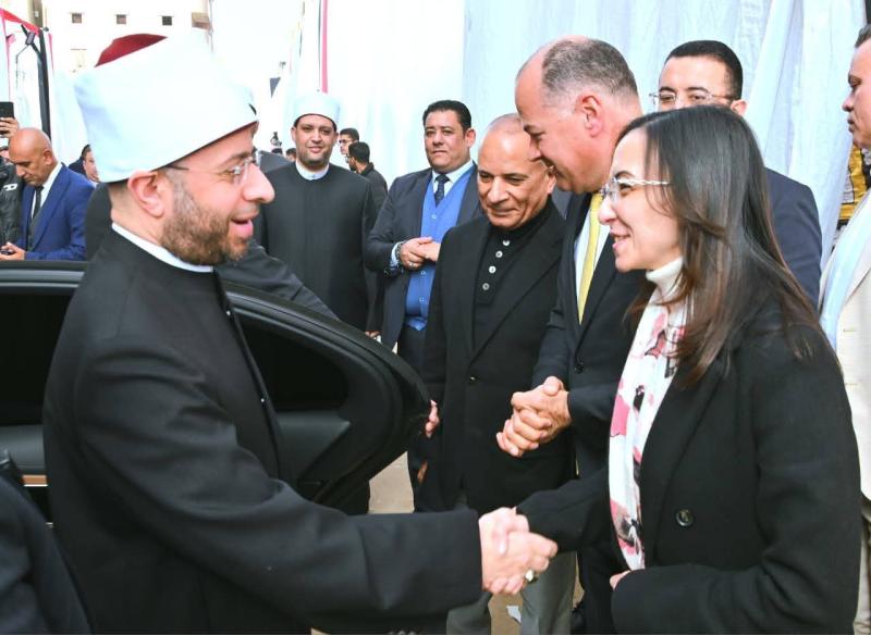 محافظ البحيرة تستقبل وزيرا الأوقاف والمجالس النيابية لإفتتاح المسجد الرئيسي بقرية أم صابر بمركز بدر