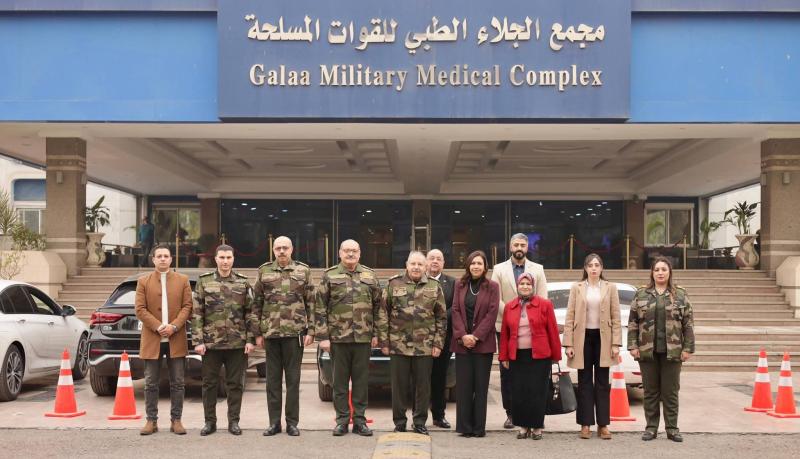 الهيئة توقع عقد اتفاق تقديم خدمة مع مستشفى الطوارئ والحوادث ومستشفى أمراض الكلى بمجمع الجلاء الطبي للقوات المسلحة