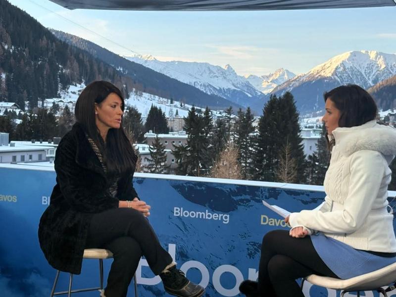 الحوار الكامل للدكتورة رانيا المشاط وزيرة التخطيط والتنمية الاقتصادية والتعاون الدولي مع شبكة بلومبرج الدولية خلال فعاليات منتدى ”دافوس” 2026