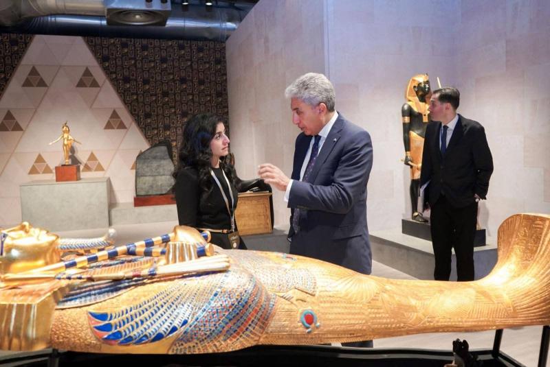 وزير السياحة والآثار يستكمل لقاءاته الرسمية بالعاصمة الإسبانية مدريد بلقاء أمين عام منظمة الأمم المتحدة للسياحة