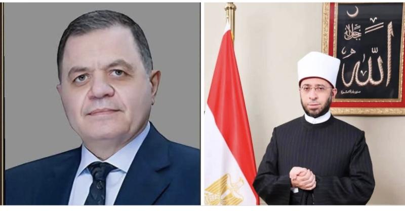 وزير الأوقاف يهنئ وزير الداخلية بعيد الشرطة