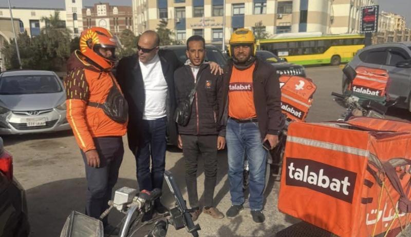 وزير العمل يتابع ميدانيًا بمحافظة القاهرة تنفيذ الحملة الوطنية ”سلامتك تهمنا” لحماية عمال توصيل الطلبات