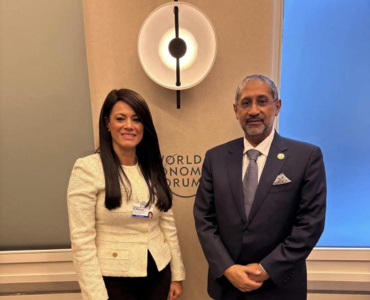 وزيرة التخطيط والتنمية الاقتصادية والتعاون الدولي تلتقي الرئيس الجديد للمصرف العربي للتنمية الاقتصادية في أفريقيا لبحث سبل تعزيز العلاقات المشتركة